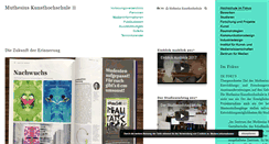 Desktop Screenshot of muthesius-kunsthochschule.de